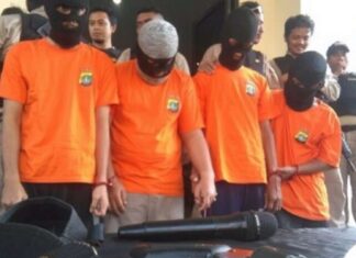 Empat Pelaku Perampokan Nasabah Bank Tertangkap di Bekasi