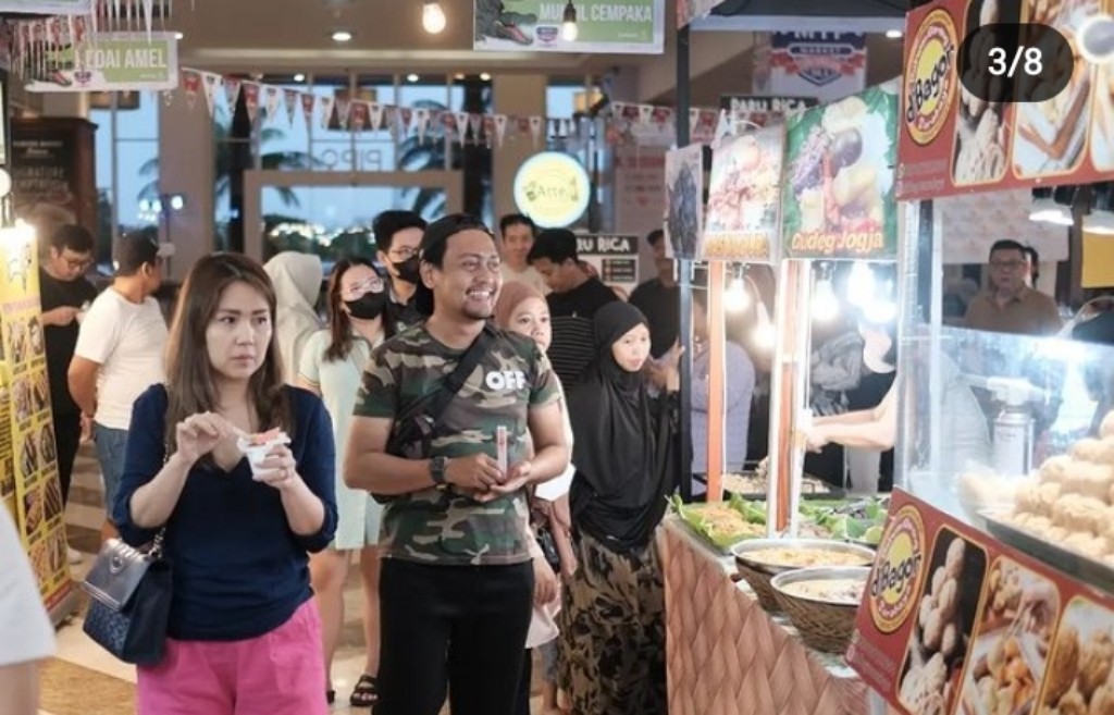 Hari ke-2 MTF Market Tunjungan, Ribuan Warga Padati Mall PIPO Makassar