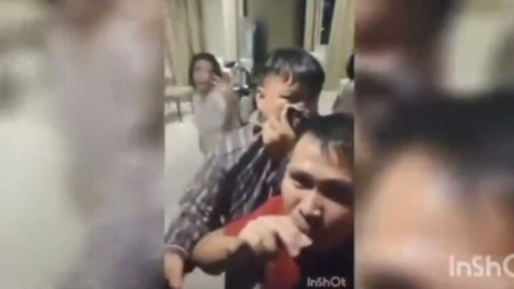 Tangkapan layar video viral suami tangkap basah istri selingkuh di hotel/Instagram ndorobei.official suami istri selingkuh