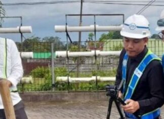 Dinas PU Makassar Lakukan Pengambilan Sampel Lumpur Tinja IPLT Nipa Nipa