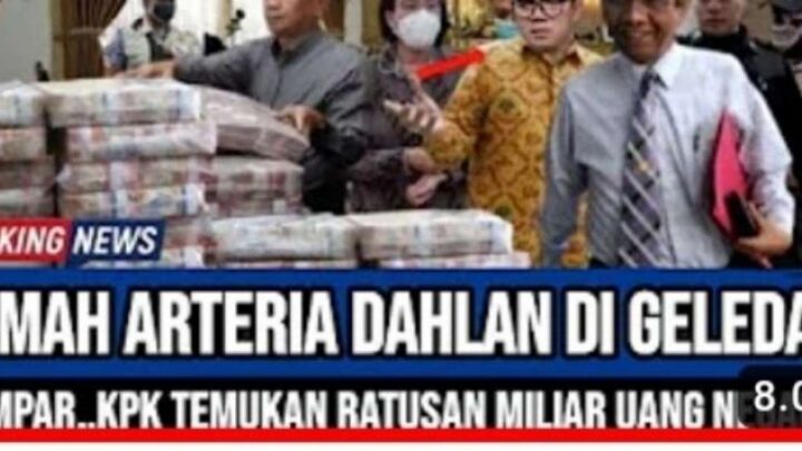 Tangkapan layar video Hoaks sebut rumah Arteria Dahlan digeledah KPK/YouTube GARUDA NEWS arteria dahlan