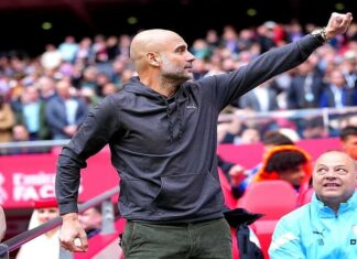 Manchester City ke Final Piala FA, Pep Sindir Fans MU: Tak Perlu Panik
