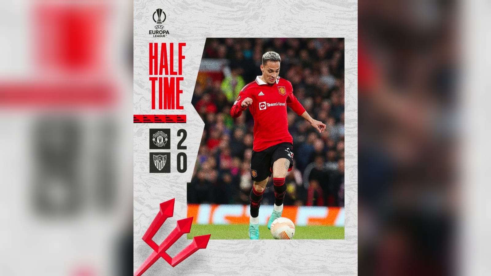 Hasil Liga Europa: Diwarnai Dua Gol Bunuh Diri, Manchester United Imbang 2-2 Kontra Sevilla