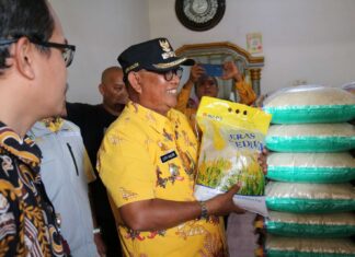 Jelang Ramadhan Wabub Pantau Harga Bahan Pokok di Pasar Sentral Soppeng