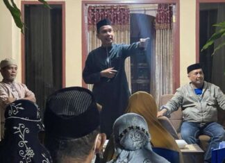 Ketua DPRD Makassar Rudianto Lallo Sahur Bareng Ratusan Warga Kampung Mannuruki Sudiang Raya