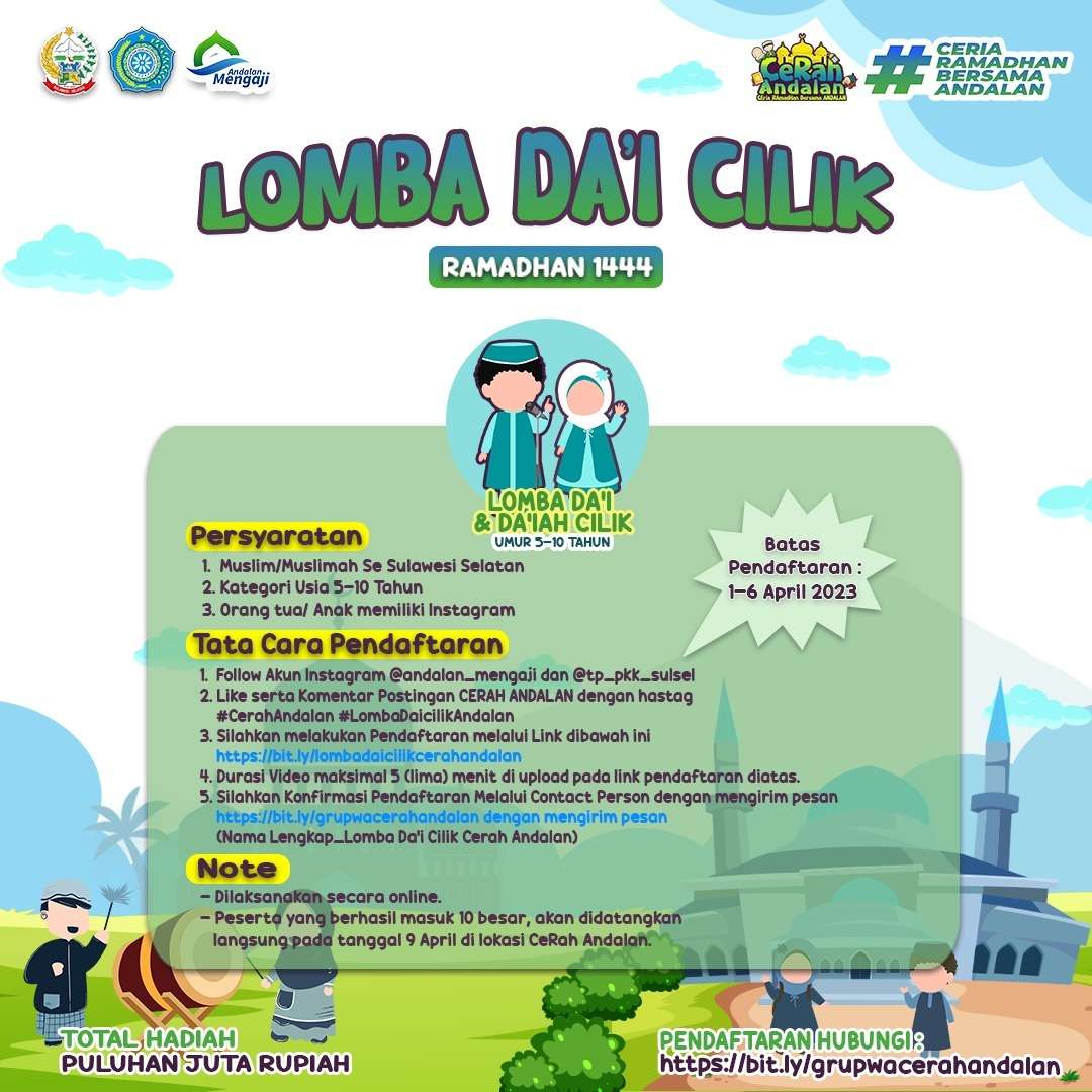 Usung Tema Cerah Andalan, Pemprov Sulsel Akan Gelar Festival Ramadan