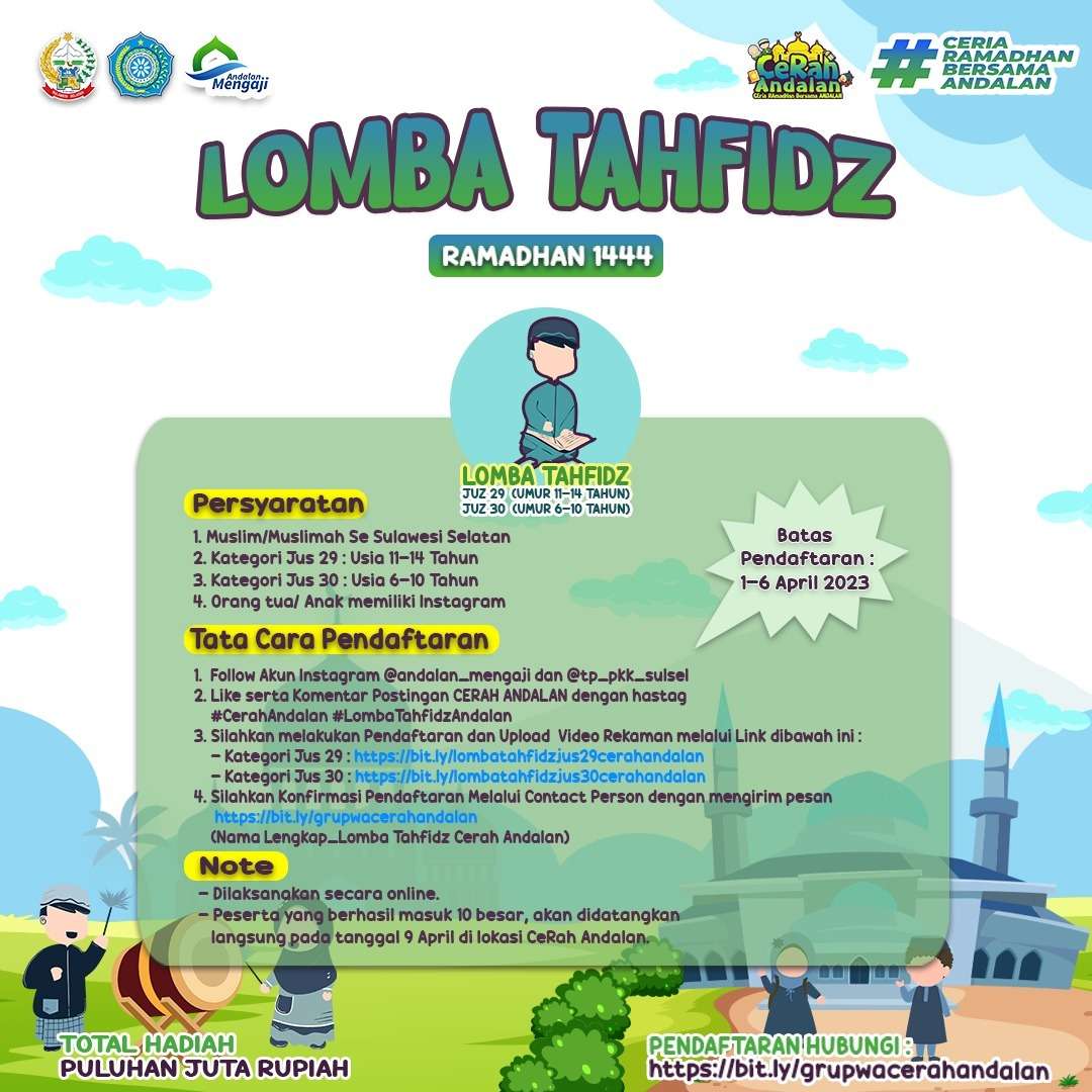 Usung Tema Cerah Andalan, Pemprov Sulsel Akan Gelar Festival Ramadan