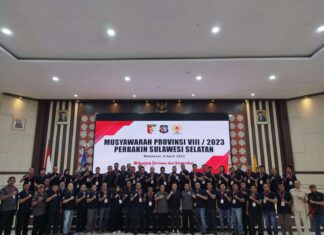 Yasir Machmud Buka Musprov VIII Perbakin Sulsel