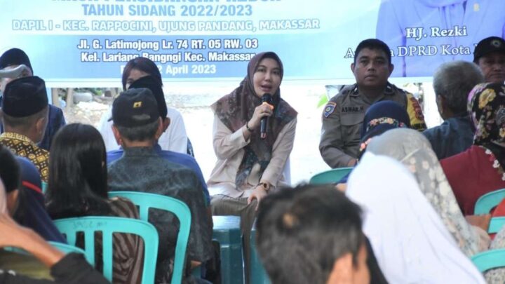 Berlangsung di Kecamatan Makassar, Anggota DPRD Hj Rezki Gelar Reses Kedua dprd makassar