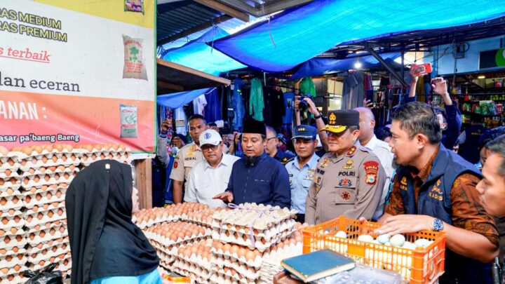 Jelang Lebaran, Gubernur Sulsel Pastikan Harga dan Ketersedian Bapok Pemprov Sulsel