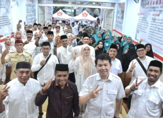 Gerindra Makassar Gelar Buka Puasa Bersama Panti Asuhan Al-Muhaimin