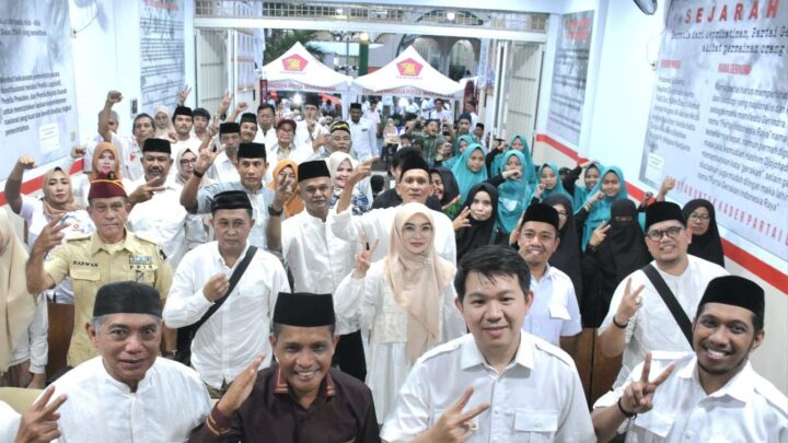 Gerindra Makassar Gelar Buka Puasa Bersama Panti Asuhan Al-Muhaimin Gerindra Makassar