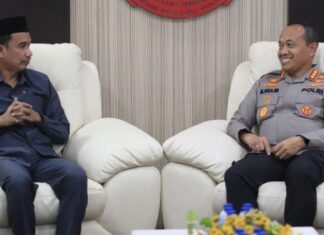 Terima Kunjungan Silaturahmi Kapolrestabes Makassar, Pimpinan DPRD Siap Kolaborasi