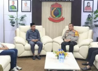 Silaturahmi dengan DPRD Makassar, Kapolrestabes Kombes Ngajib Bahas Soal Penyampaian Aspirasi Secara Humanis