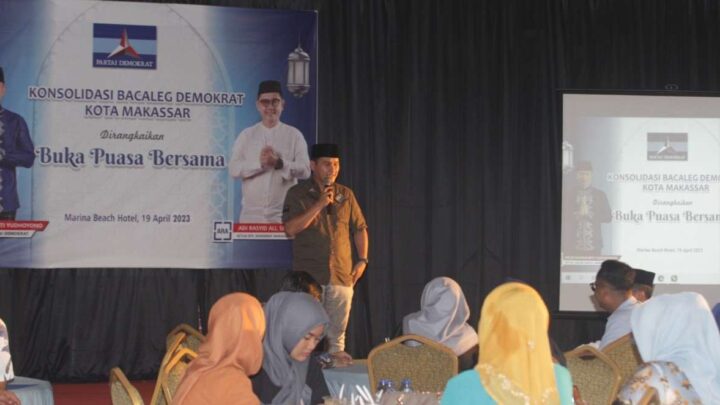 Gelar Konsolidasi, Fraksi Demokrat DPRD Makassar Ingatkan Kader Kawal Suara Rakyat di Pemilu 2024 demokrat dprd makassar