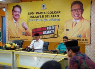 Golkar Sulsel Target 7 Kursi DPR, 20 Kursi DPRD Provinsi di Pemilu 2024