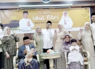 Pererat Silaturahmi, Bupati Jeneponto Iksan Iskandar bersama Keluarga Gelar Open House