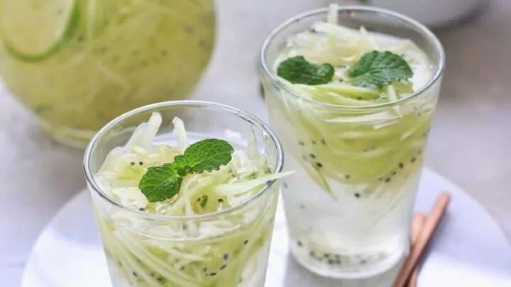 Es Timun yang sehat dan menyegarkan/pinterest.com minuman segar
