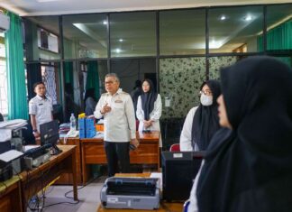 Taufan Pawe Pantau Kehadiran ASN Pemkot Parepare Pasca Libur Lebaran Idul Fitri