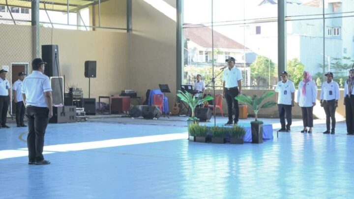 Gelar Apel Pagi, Direksi Perumda Air Minum Makassar Pastikan Kedisiplinan Pegawai Setelah Cuti Bersama perumda air minum makassar