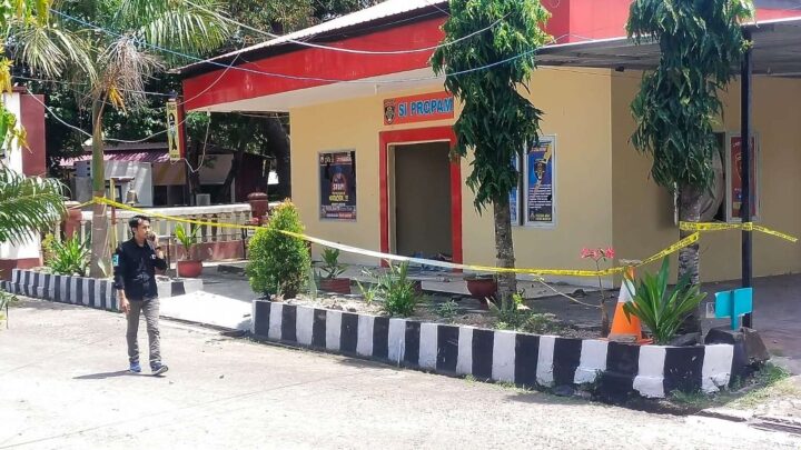 Markas Polres Jeneponto Diserang Sekelompok OTK, Ada yang Kena Tembak Markas Polres Jeneponto