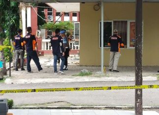 Tim Inafis Polda Sulsel Gelar Olah TKP Pasca Penyerangan Mapolres Jeneponto