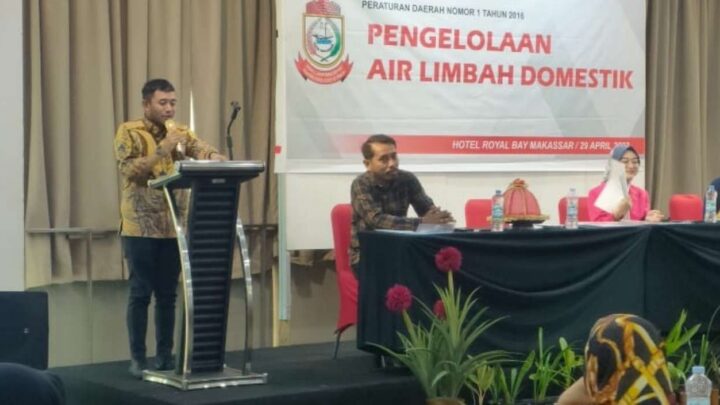 PDAM Makassar Hadiri Sosialisasi Perda, Bahas Soal Pengelolaan Air Limbah Domestik pdam makassar