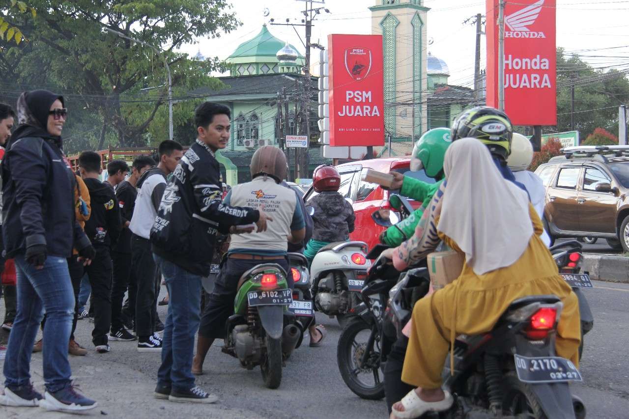 Ramadhan 2023, Ikatan Motor Honda Makassar Gelar Aksi Sosial dan Bukber di Plazgozz Cafe