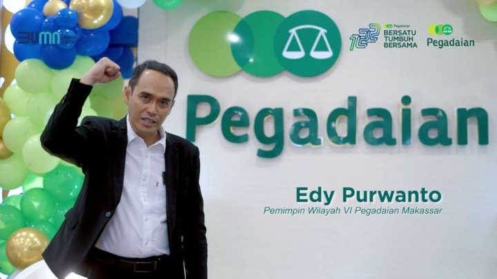 Pemimpin Wilayah PT. Pegadaian Kanwil Makassar hut pegadaian 2023