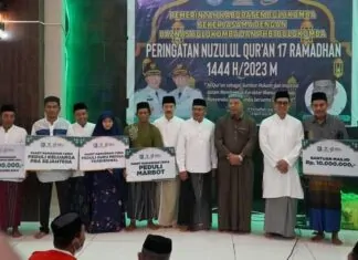Pemkab dan BAZNAS Bulukumba Gelar Peringatan Nuzulul Quran di Masjid ICDT