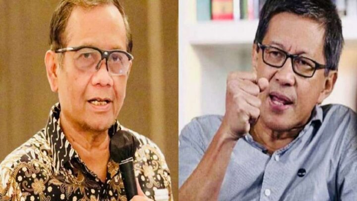 Mahfud MD Rocky Gerung Kemenkeu kasus pencucian uang kemenkeu