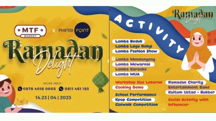 Bazaar Kuliner dan Fashion MTF Market Hadir di Bulan Ramadan, Siap Menemani Waktu Berbuka MTF Market