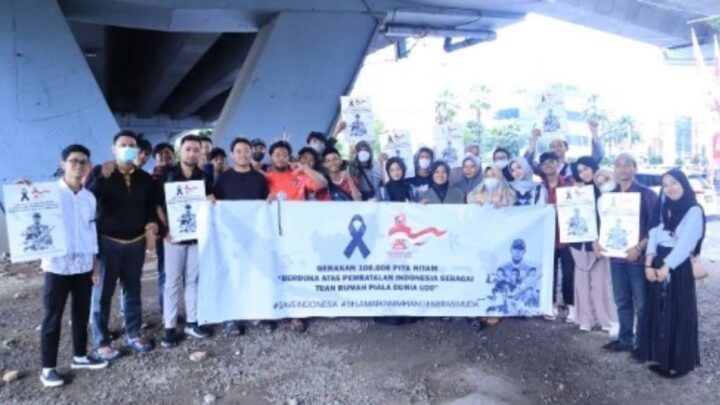 Indonesia Batal Jadi Tuan Rumah Piala Dunia U-20, Pemuda Makassar Buat Gerakan 100 Ribu Pita piala dunia u20