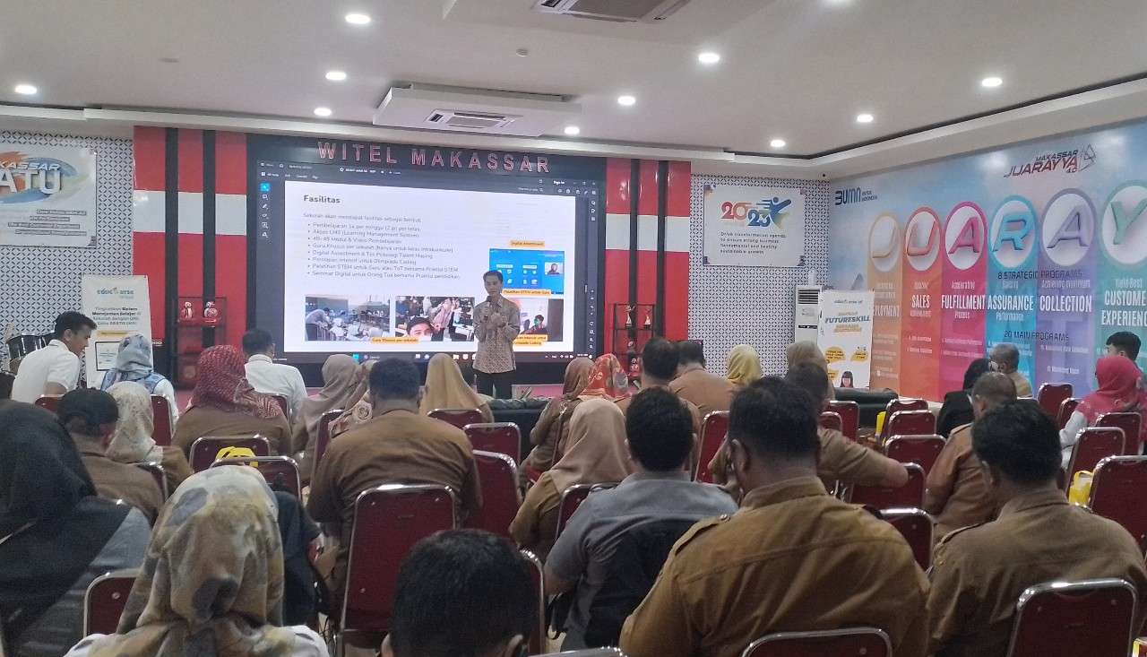 Didukung Dinas Pendidikan Makassar Hingga Diskominfo, Educourse.id Beri Edukasi Digital ke Puluhan Sekolah