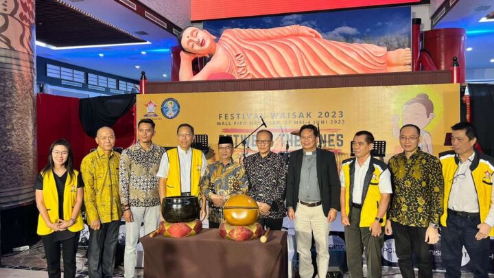 Festival Waisak di PIPO Makassar Resmi Dibuka, Angkat Tema 'Between The Lines' Festival Waisak