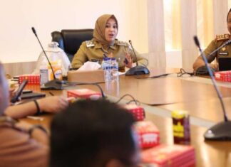 Wakil Wali Kota Makassar Fatmawati Rusdi Pimpin Rakor Perkembangan Lorong Wisata