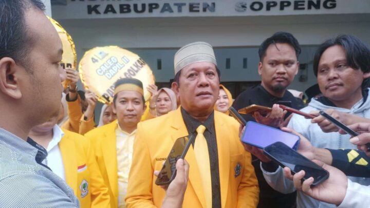 Kaswadi Optimis Menangkan Partai Golkar di Soppeng soppeng