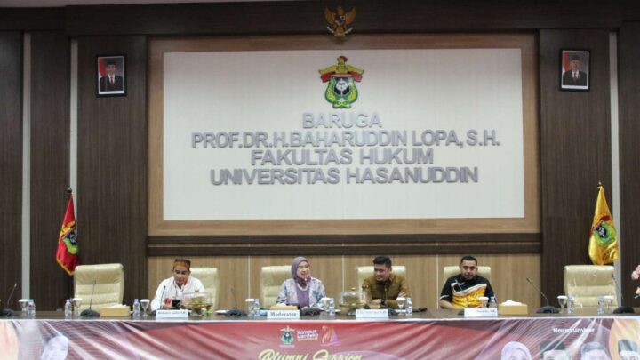 Bahas Karir Politik, Bupati Gowa Adnan Purichta Hadir di Talkshow FH Unhas bupati gowa