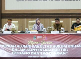Ketua DPRD Makassar Rudianto Lallo dan Bupati Gowa Hadiri Talkshow Alumni di Fakultas Hukum Unhas