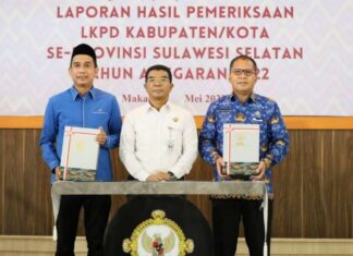 Makassar Kembali Raih Predikat WTP di Bawah Kepemimpinan Danny Pomanto-Fatmawati Rusdi