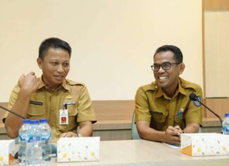 Andi Darmawan - Setiawan Aswad Pisah Sambut Jabatan Kepala Bappelitbangda