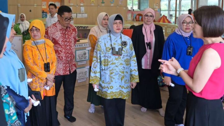 Bunda PAUD Kota Makassar Studi Banding Bersama 32 Kepsek di Singapura paud kota makassar