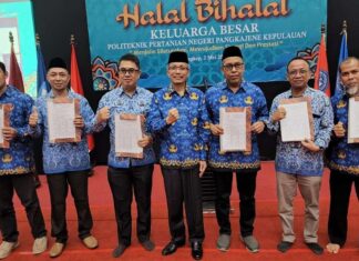 Politani Pangkep Peringati Hardiknas Sekaligus Halal Bihalal Idul Fitri 1444 Hijriah