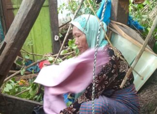 Longsor dan Pohon Tumbang Timpa Rumah Warga di Kecamatan Herlang Bulukumba, Dua Korban Dilarikan ke PKM