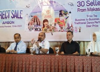 Gelar Makassar Direct Sale, Dispar Kota Makassar Boyong Sejumlah Industri ke Ambon Berpromosi