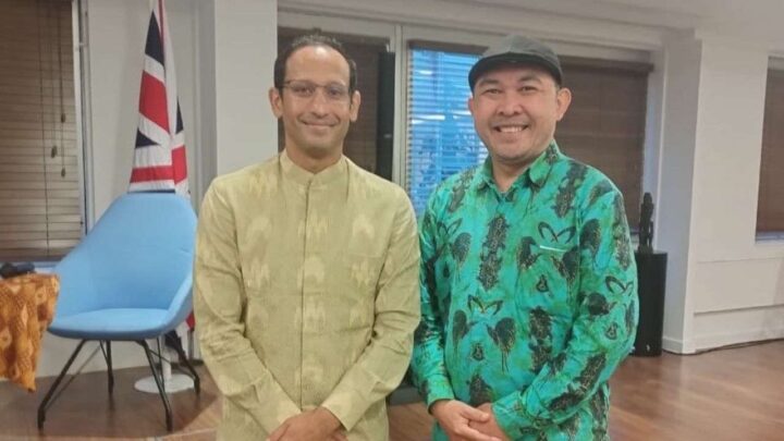 Bertemu Menteri Pendidikan, Ketua STIA Abdul Haris Optimis Kerjasama Internasional menteri pendidikan
