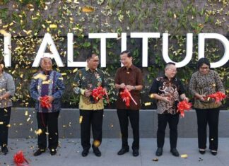 Walikota Danny Pomanto Resmikan 31 Altitude Sky Lounge Apartemen 31 Sudirman Suites Makassar