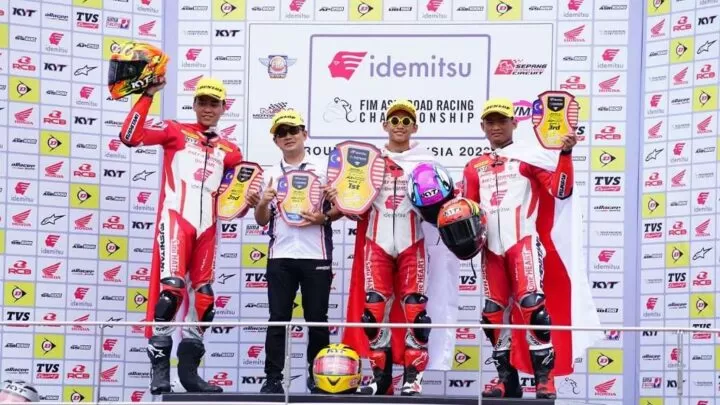 Prestasi Bersejarah, Pebalap Astra Honda Kembali Kuasai Podium ARRC Malaysia 2023 di Sepang Astra Honda