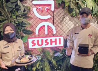 De' Sushi Cabang Hertasning Pindah ke Jalan Adyaksa Makassar, Kini Hadir Lebih Luas