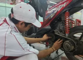 Perhatikan, Ini Cara Merawat V-Belt Motor Matik Honda ala Asmo Sulsel